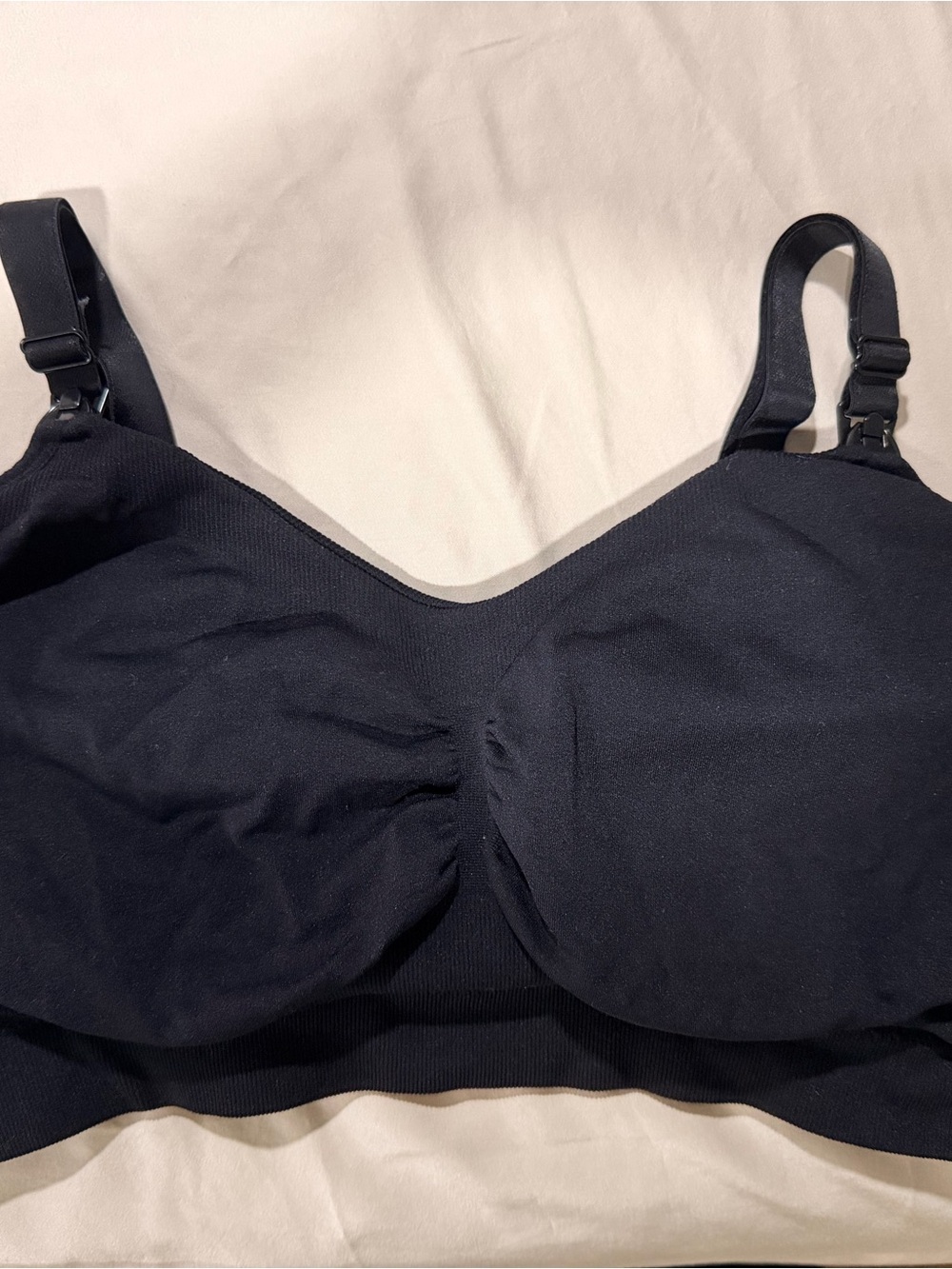 Kindred Bravely Black Seamless Nursing Bra